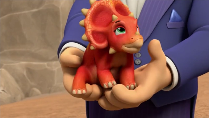 Bild von Baby triceratops