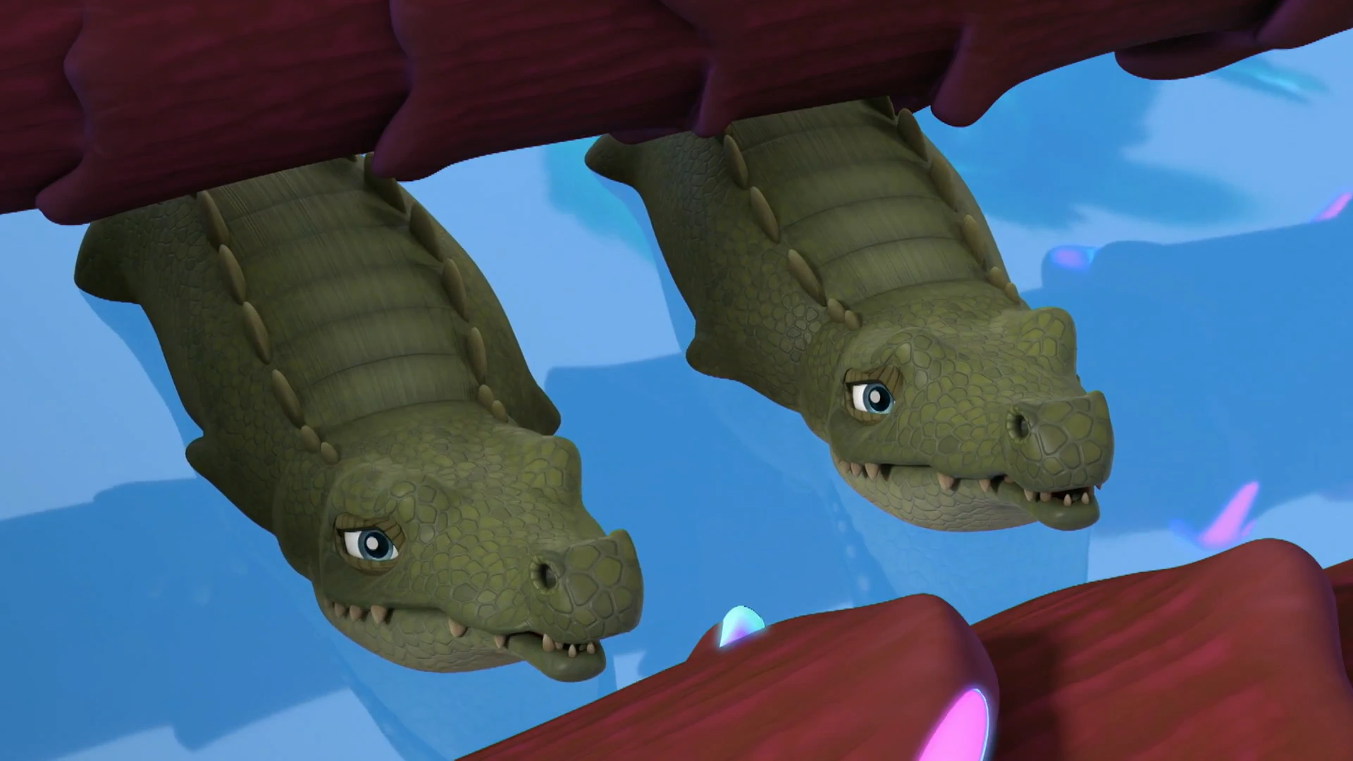 Bild von Hidden jungle crocodiles