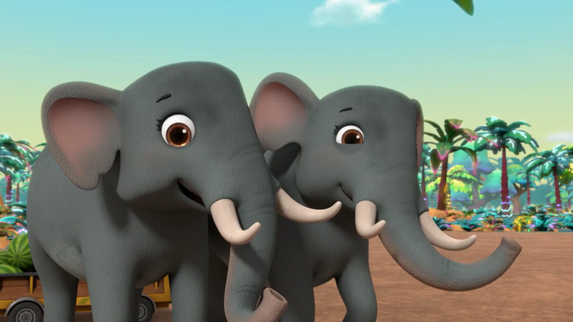 Bild von Hidden jungle elephants