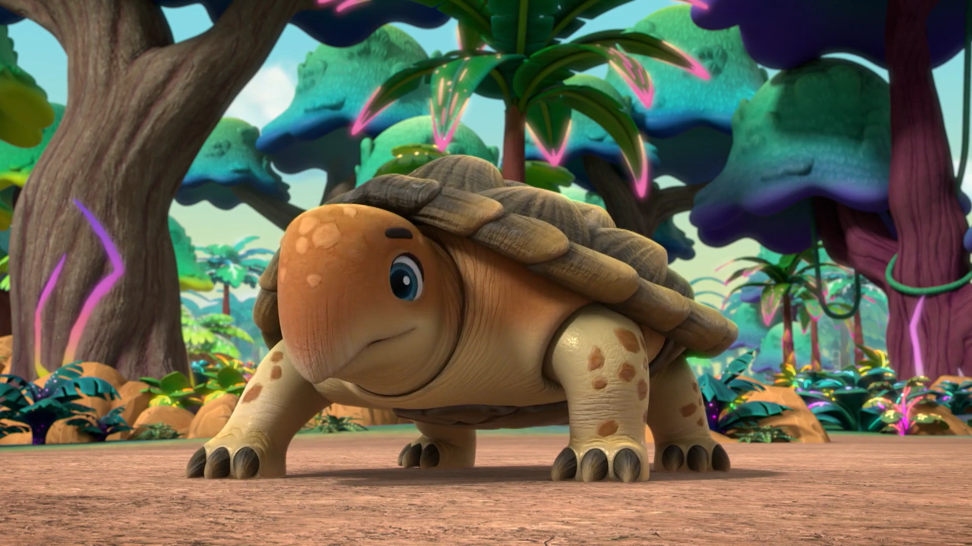 Bild von Hidden jungle snapping turtles