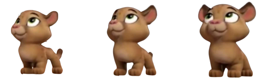 Bild von Mountain lion cubs