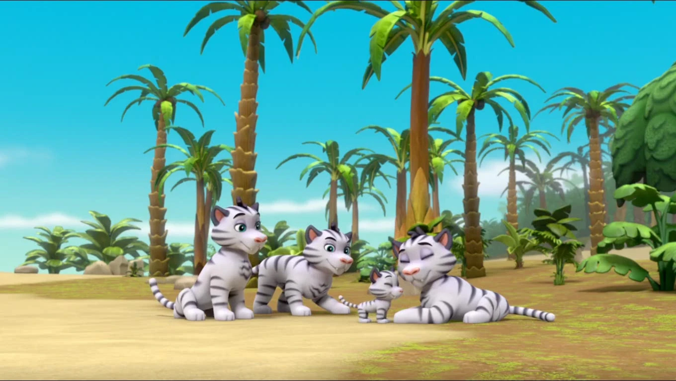 Bild von Rumbletop white tigers
