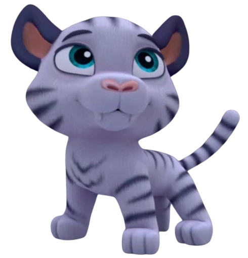 Bild von White tiger cub